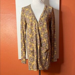 Floral Patterned Cardigan